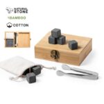 Set od 9 kockica leda od prirodnog kamena za višekratnu upotrebu