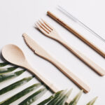 Set pribora za jelo od bambusa