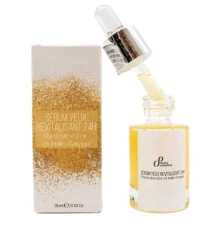 Serum za oči sa zlatnim česticama i arganovim uljem 15 ml
