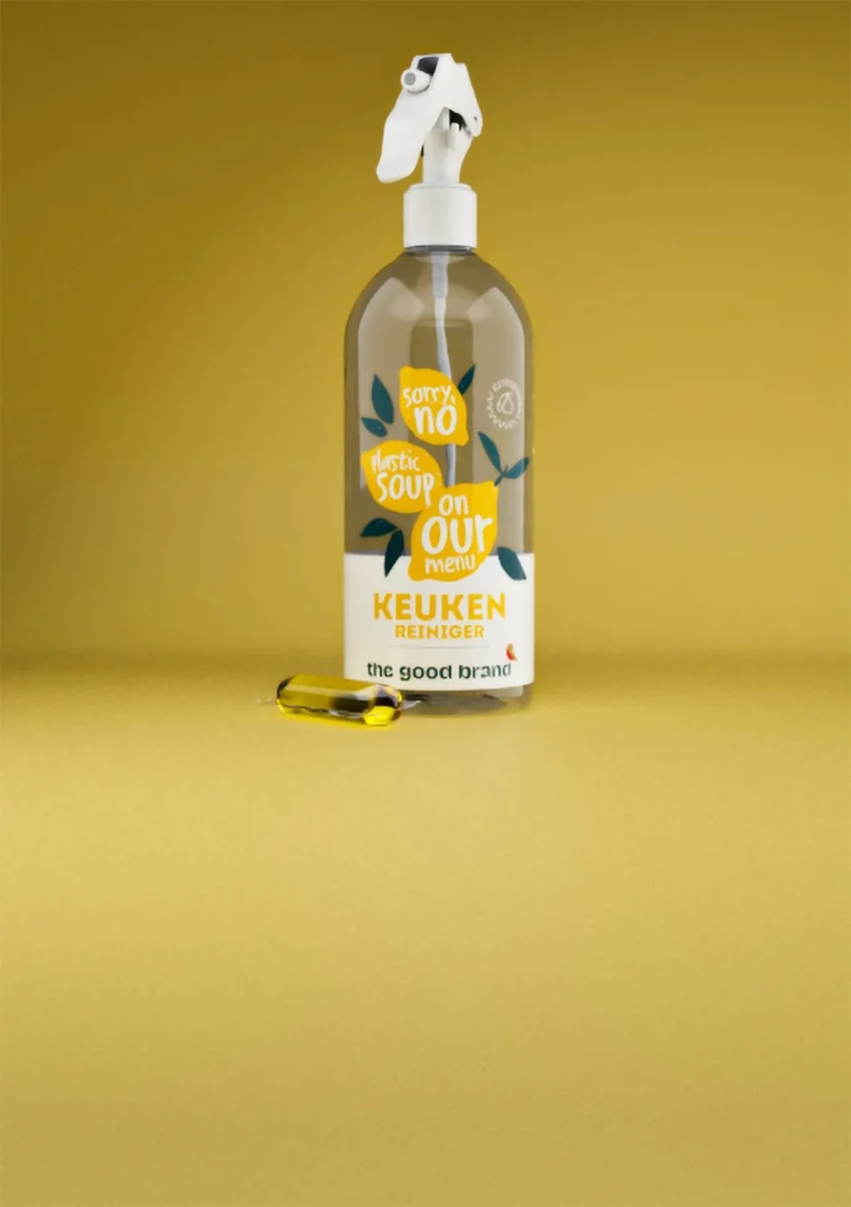 Bočica s kapsulom za čišćenje kuhinje - refill sustav