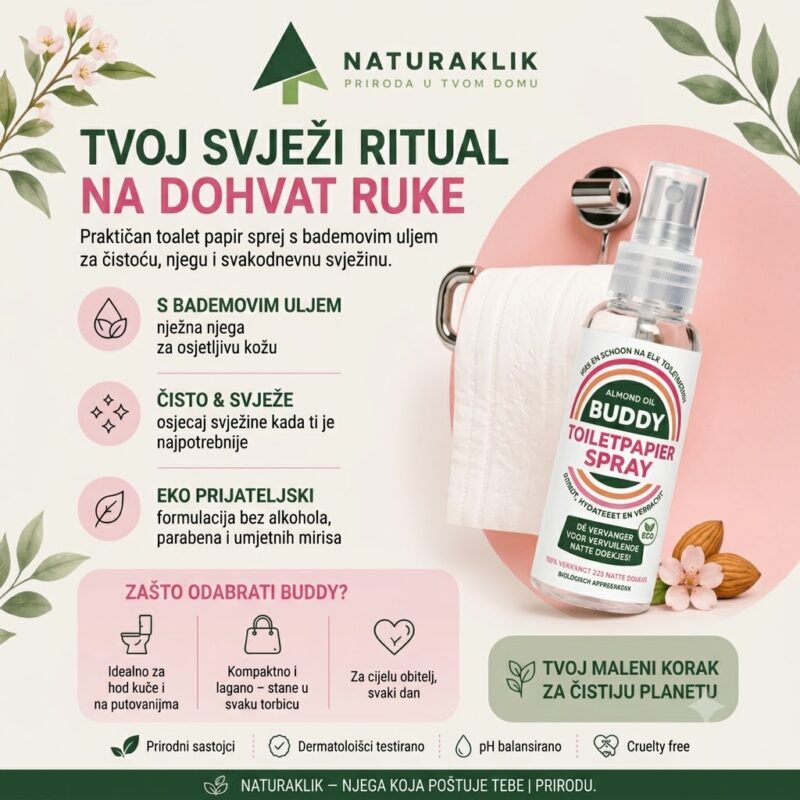 Sprej za toaletni papir Buddy