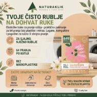 Trake za pranje rublja, 64 pranja