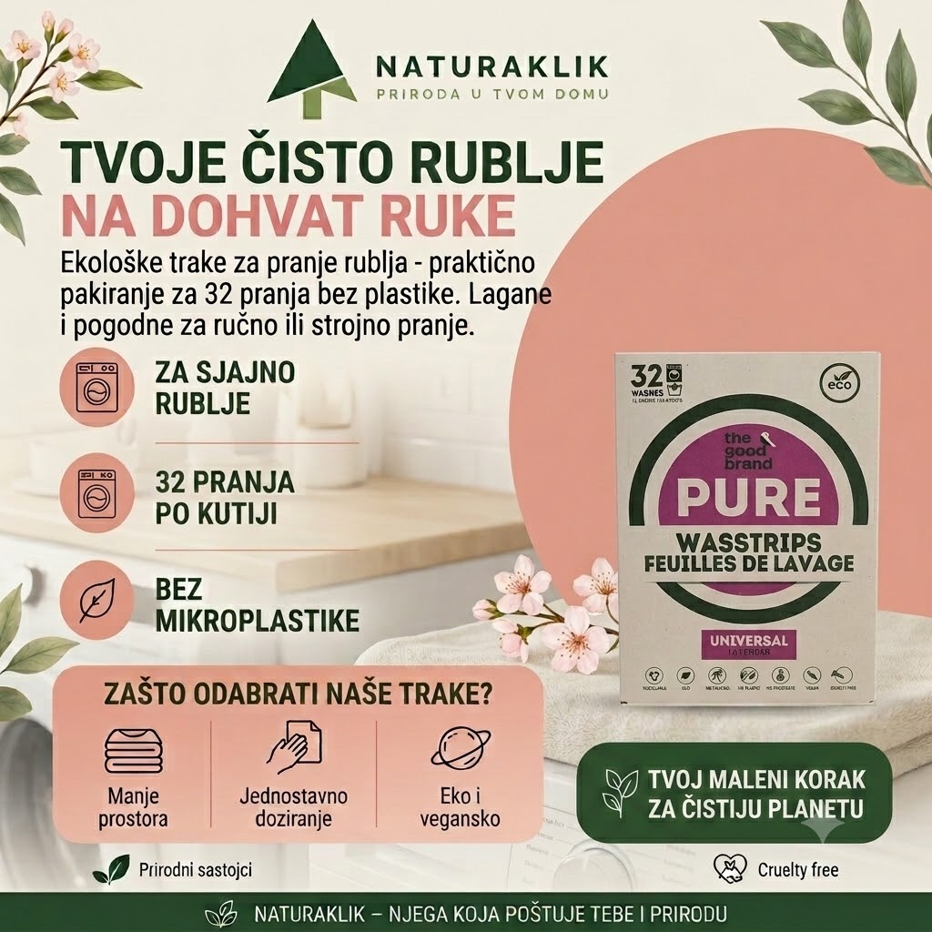 Trake za pranje rublja, Lavanda, 32 pranja