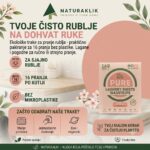 Trake za pranje rublja, proljetni povjetarac, 16 pranja