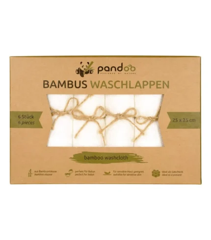 Krpice za pranje lica od bambusa