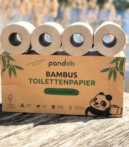 Toaletni papir | 100 % bambus | troslojni | bez plastike