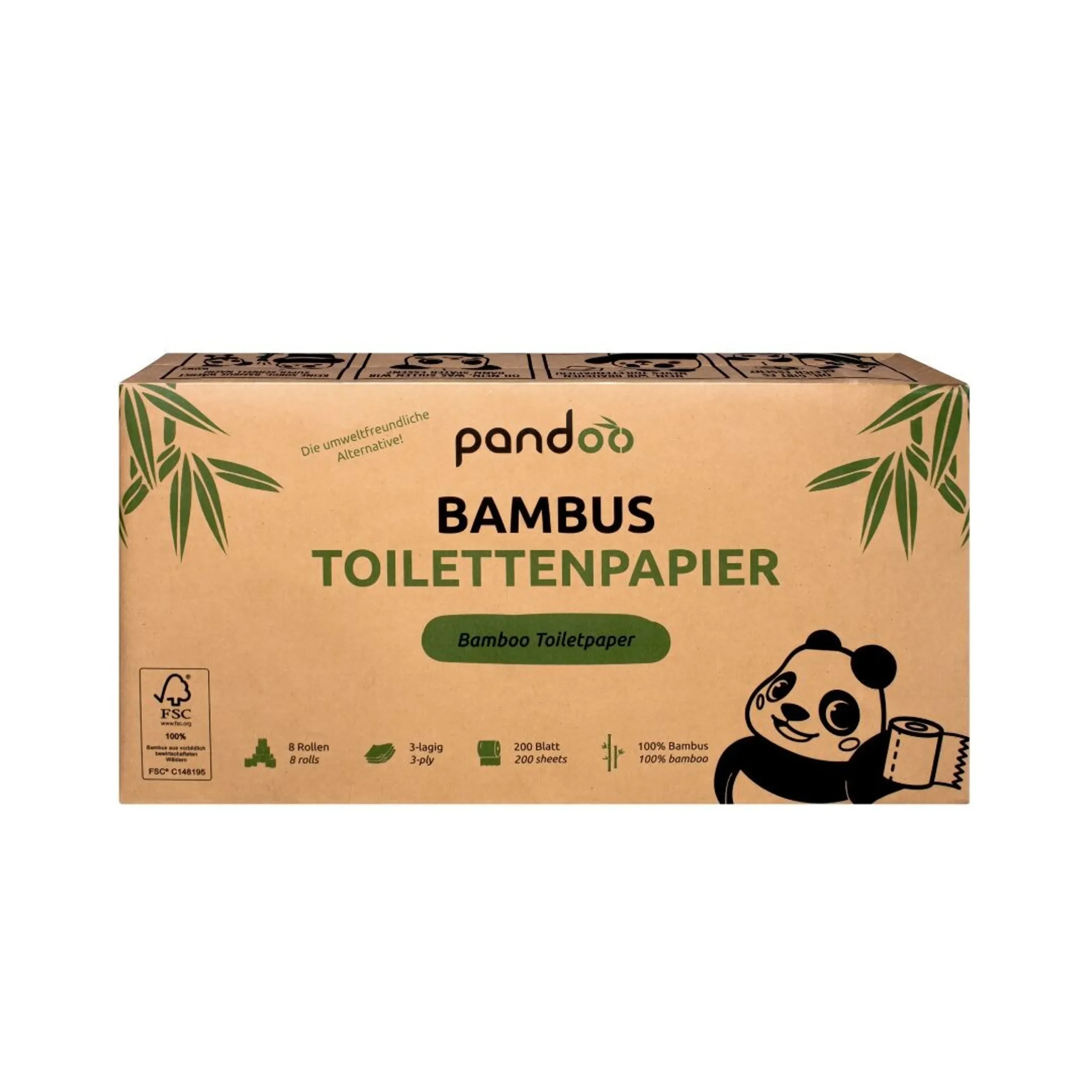 Toaletni papir | 100 % bambus | troslojni | bez plastike Toaletni papir | 100 % bambus | troslojni | bez plastike